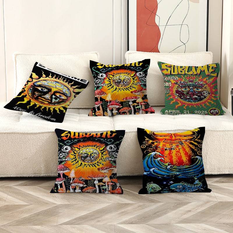 Pillow Cover Sublimation - Sublime Singer Maple Design Cushion Cover