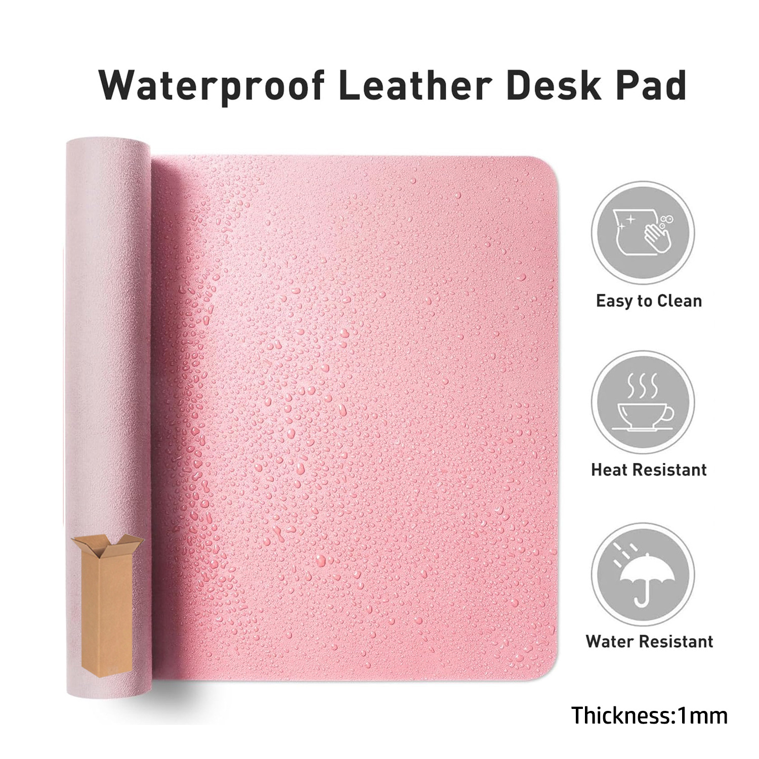 Leather Desk Pad Protector Pin - Mouse Pad Blank Sublimation ulasan dan harga