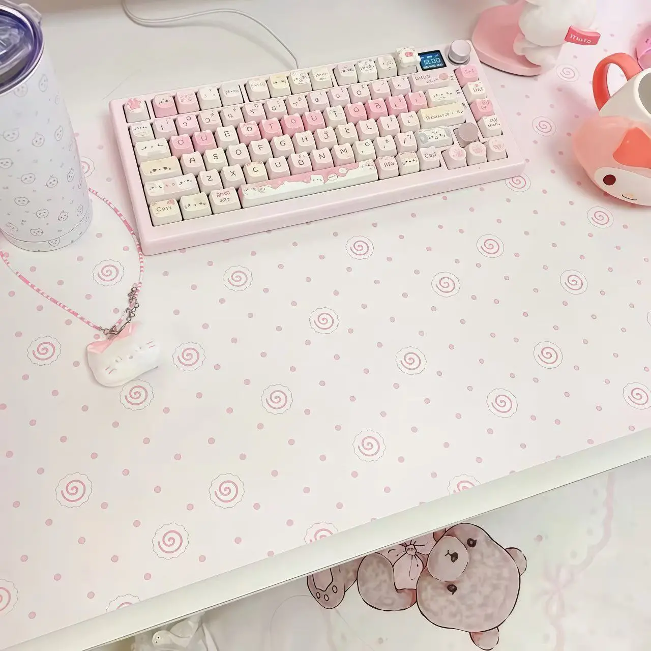 Leather Desk Pad Protector Ful - Mouse Pad Blank Sublimation ulasan dan harga