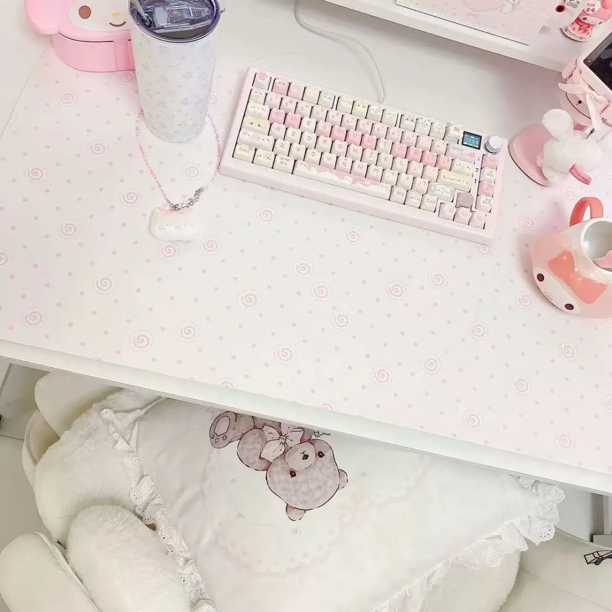 Leather Desk Pad Protector Ful - Mouse Pad Blank Sublimation ulasan dan harga