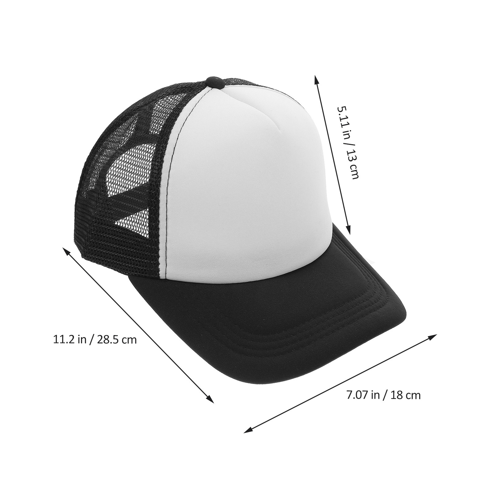 10Pcs DIY Blank Trucker Hat Me - Hat Sublimation Blank ulasan dan harga