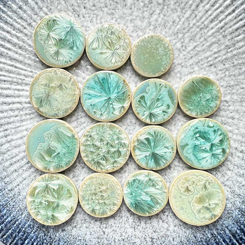 Taobao 100g Circular Ceramic M - Ceramic Tile Blank ulasan dan harga