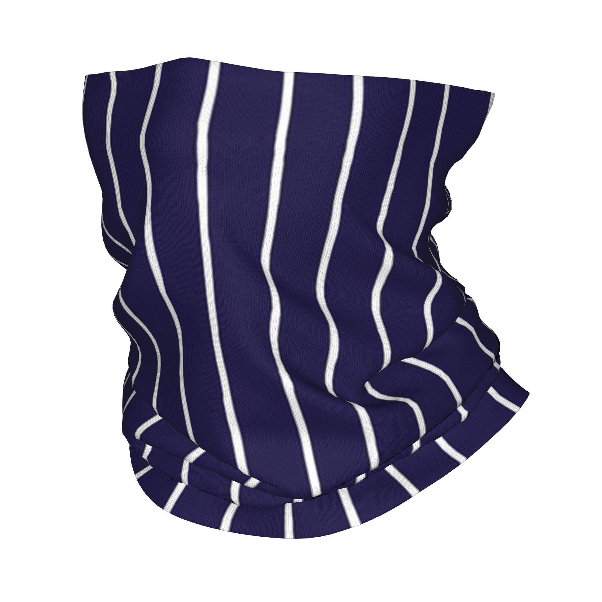 Navy Blue and White stripes Pi - Bandana Blank White ulasan dan harga