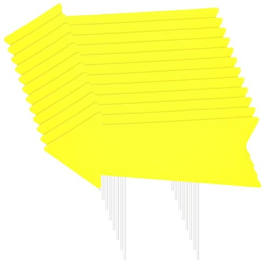 12 Pcs Arrow Signs with Stakes - Yard Sign Blank ulasan dan harga