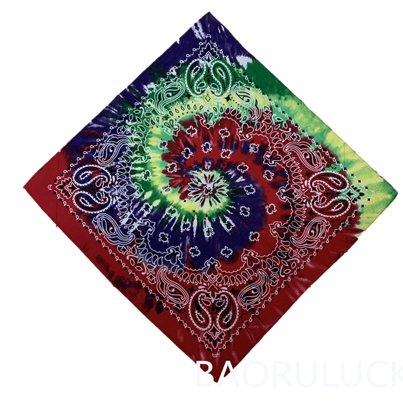 Cotton Headtie Square Scarf Co - Bandana Blank White ulasan dan harga